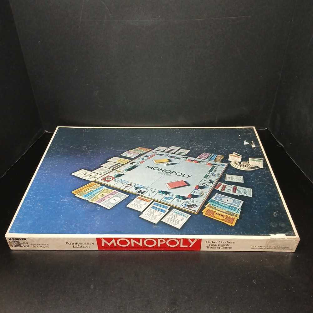 Vintage Monopoly 40th Anniversary Edition 100% Complete w/ Original Pieces, 1978 - Picture 3 of 6